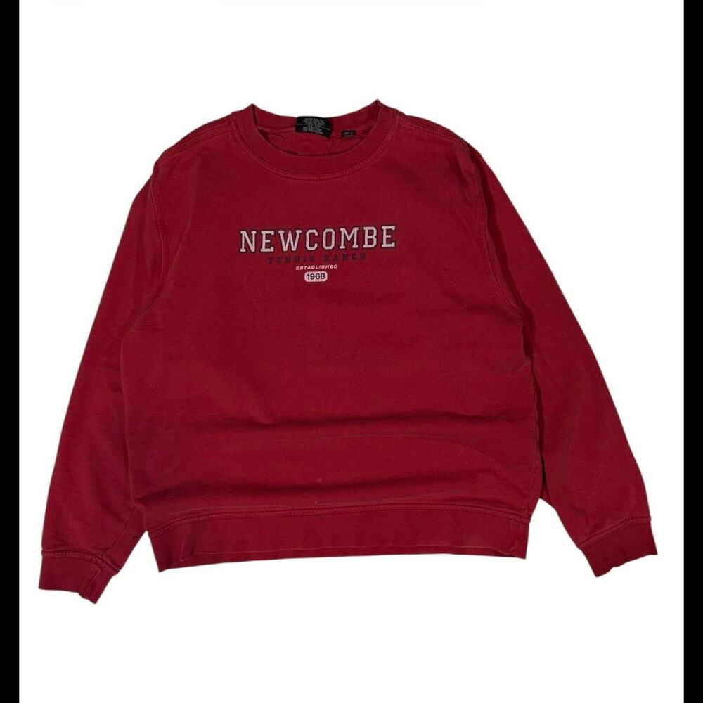 Jones mitchell red‎ crewneck
